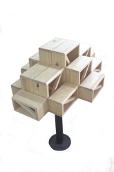 Earth Brick Display Stand